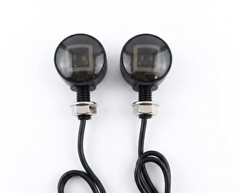 GIRO CIRCULAR LED CUADRADO X2 AMBAR