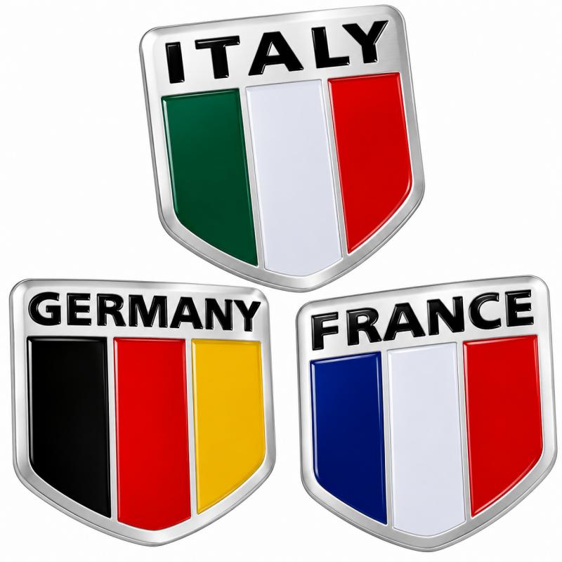 Calcos Logo Países (ITALY - FRANCE - GERMANY)