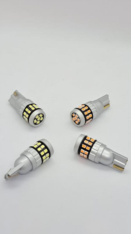 T10 30 SMD CANBUS 12-80V BLISTER X PAR BLANCO/AMBAR