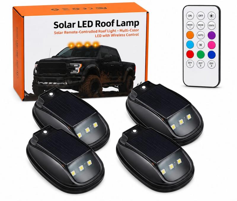 LUCES DE TECHO SOLARES RGB