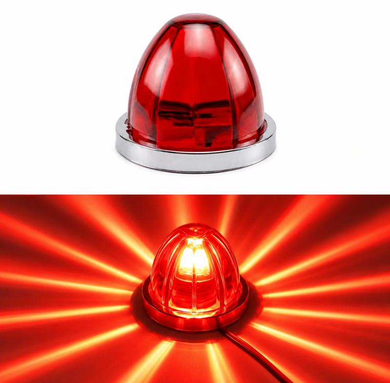 Imagen ilustrativa de FARO LATERAL REDONDO (ámbar, rojo, blanco, azul) - POR UNIDAD -