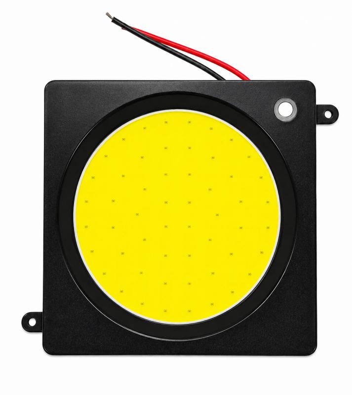 Imagen ilustrativa de Plafon led cob con tecla on/off incluida CUADRADO 8,5x8,5cm (POR UNIDAD)