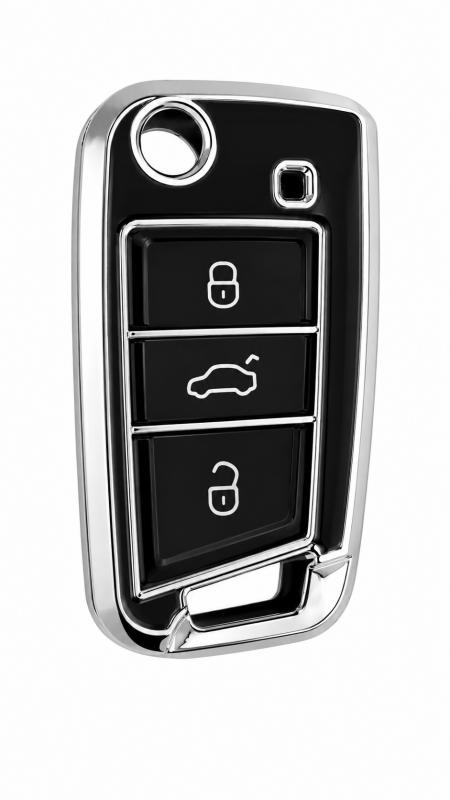 Imagen ilustrativa de FUNDA TPU  VW 3 Botones Navaja Polo/Track