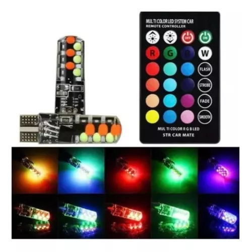 T10 RGB PIXEL - CON CONTROL - Excelente calidad