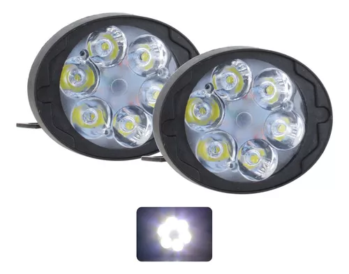 faro 6 led moto (PAR)