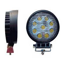 FARO DE LED 27W 9 LED - REDONDO - BLANCO