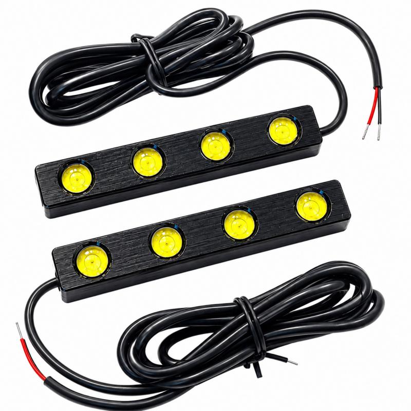 Imagen ilustrativa de KIT LED AUX BLOQUE 4 LED (aluminio)