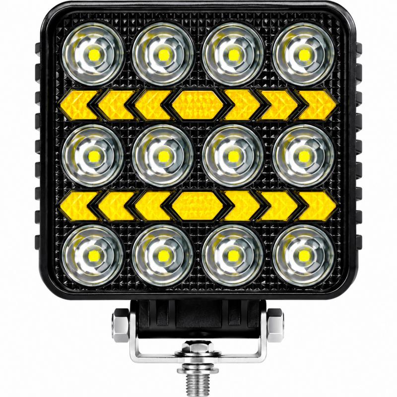 Imagen ilustrativa de FARO TERRA 4" 12 LED CUADRADO