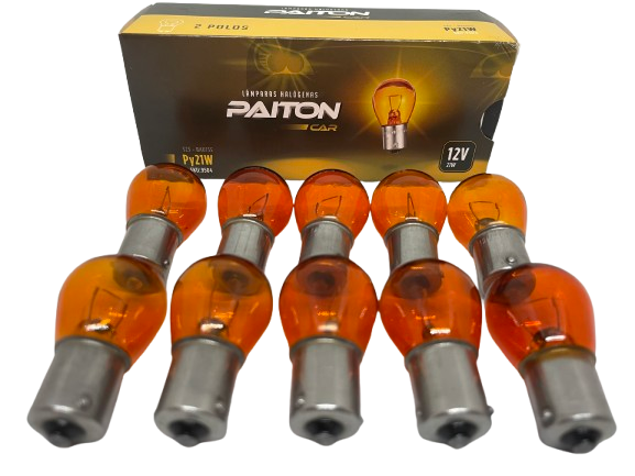Imagen ilustrativa de LÁMPARA PAITON HALOGENA - P21W AMBER 1 Polo BAU15S