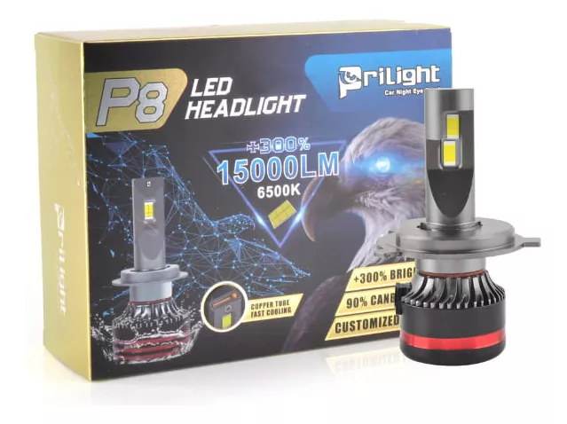 KIT LED  P8  -  H4