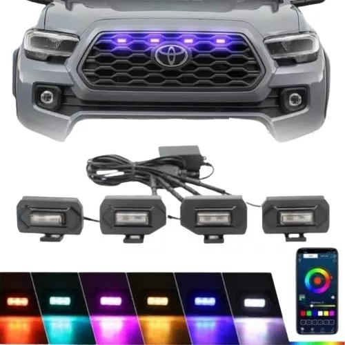 Luz led parrilla RGB