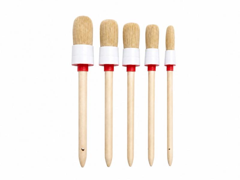 Imagen ilustrativa de SET PINCELES DE MADERA X5